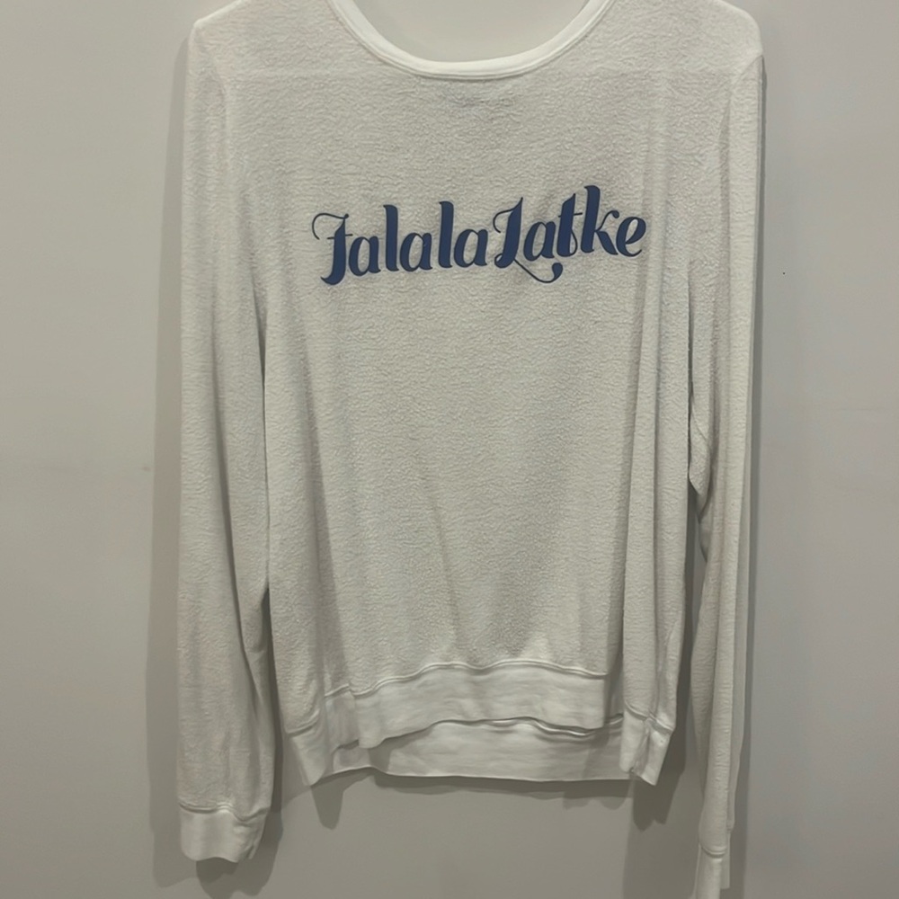 Wildfox FalalaLatke Sweatshirt Hanukkah Sweater